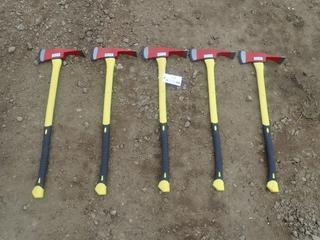 Qty Of (5) Fireman Axes. *Unused*
