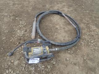 Dunrite 115V Concrete Vibrator C/w Stinger. SN AD2114239