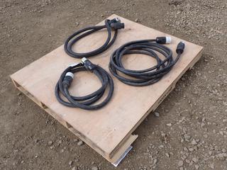 Qty Of Assorted Connector Cords To Fit Portable Power Distribution Centers