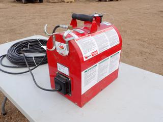 Warner Model 5687 110/120V 1500W Wall Steamer. SN 8552
