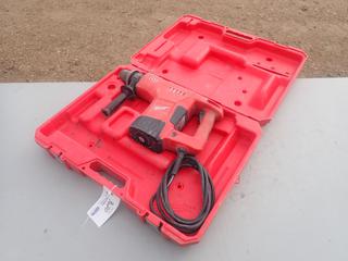 Milwaukee 120V 1 1/2in Rotary Hammer Drill. SN 874A603470051