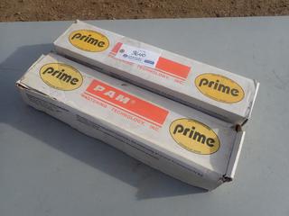 (2) Boxes Of #8 X 3in Course Thread Bolted Screws