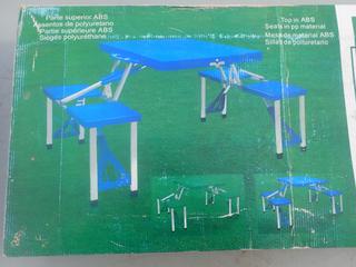 65 X 85.5 X 67cm Foldable Picnic Table