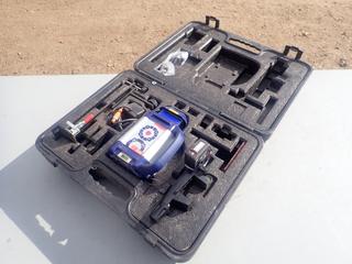 Line Site LT300 Self Leveling Rotary Laser C/w Agatec RCR500 Laser Detector And Remote Control. SN 377794