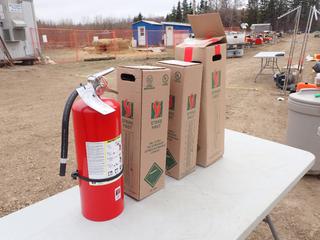 (2) 20lb And (2) 10lb Fire Extinguishers *Unused*