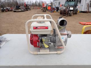 Kodiak 3in Trash Pump C/w Honda GX160 Engine. SN 0477247 *Unused*