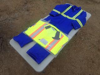 (1) STIHL Size XL Rain Jacket C/w (1) Pair Of Size XL FR Insulated Coveralls