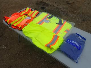 (1) North Size 50 Coveralls C/w (1) North Size Large Pall Protection Vest And (1) STIHL Size 2XL Reflective Bibs