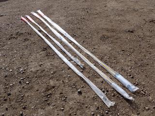Qty Of (4) Assorted Flagstaff Buggy Whips