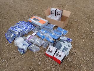Qty Of Work Gloves, Safety Goggles, Ear Muffs, Dust Mask Filters, Carry Bag And Rigging Kit