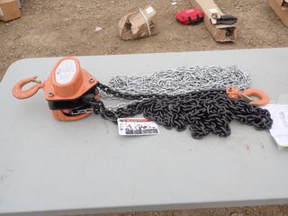 PTA 1 1/2-Ton Chain Hoist *Unused*