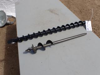 (1) STIHL 3in Auger Bit C/w (1) STIHL 2in Earth Auger Bit *Unused*