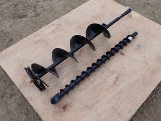 (1) STIHL 6in Ice Auger Bit w/ STIHL 2in Earth Auger Bit *Unused*