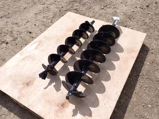 (1) STIHL 8in Earth Auger Bit C/w (1) STIHL 6in Earth Auger Bit *Unused*