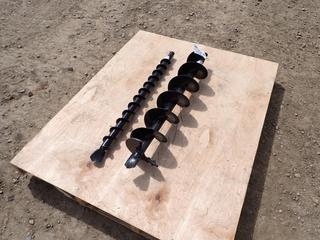 (1) STIHL 6in Earth Auger Bit C/w (1) STIHL 2in Earth Auger Bit *Unused*