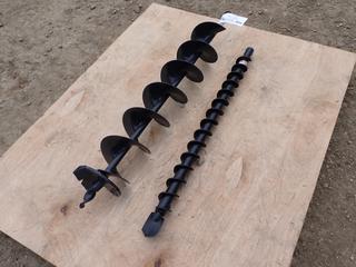 (1) STIHL 6in Earth Auger Bit C/w (1) STIHL 2in Earth Auger Bit *Unused*