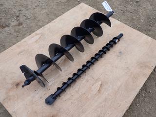 (1) STIHL 8in Earth Auger Bit C/w (1) STIHL 2in Earth Auger Bit *Unused*