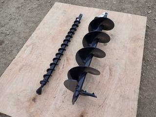 (1) STIHL 8in Earth Auger Bit C/w (1) STIHL 2in Earth Auger Bit *Unused*