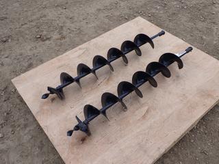 (2) STIHL 5.9in Earth Augers *Unused*
