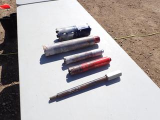 (2) 2in, (1) 3in And (1) 4in Coring Bits C/w (1) Adapter