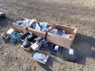 Qty Of Wacker Parts, Jumping Jack Plates, Pump Parts, Gas Kits, Filters, Pull Cords, Clamps, Cylinders And Assorted Supplies