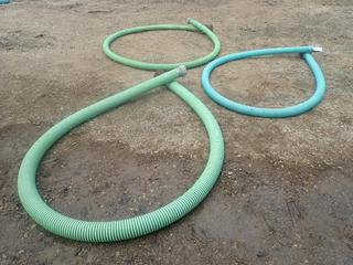 (2) 3in And (1) 4in Suction Hose