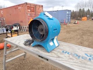 Schaefer Model VAF3000A 115V Ventilation Fan. SN MAFB115VYYMM0109