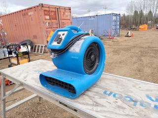 Quest Air C100 Plus 115V Air Mover. SN M1187295