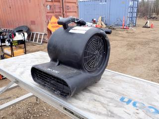 Patron Model AP110005 115V 3-Spd Air Mover. SN LX140303580