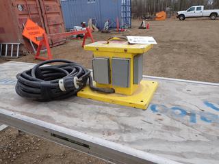 Dandy Model SCH-1 120-240V 1/3-Phase Portable Power Distribution Center. SN 04-1552