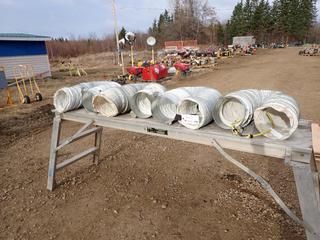Qty Of (4) 8in Air Flow Flexible Ducting