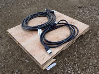 (2) Connector Cords To Fit Portable Power Distribution Centers