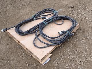 (2) Connector Cords To Fit Portable Power Distribution Centers
