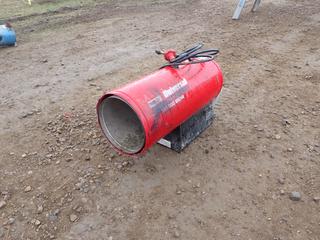 Universal SPC-350 115V 350,000 BTU/HR Propane Construction Heater. SN A179477