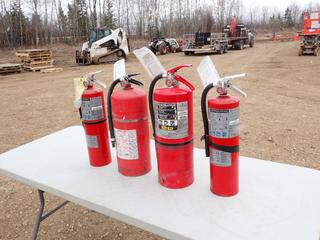 (2) 20lb And (2) 10lb Fire Extinguishers *Unused*
