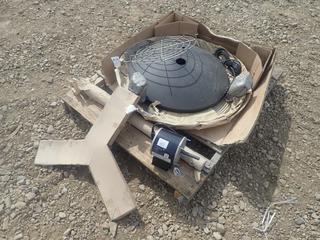 Air Master 115V Single Phase Fan Motor C/w Fan Guard And Blade 