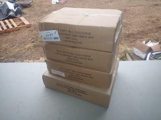 Qty Of (4) 2in X 50ft Mill Discharge Hoses *Unused*