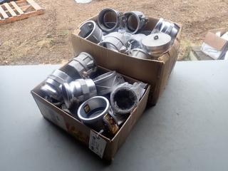 Qty Of 3in Aluminum Camlock Fittings