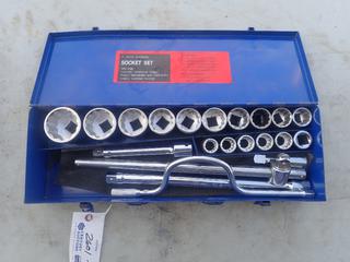 PTA 21-Piece 3/4in Dr Socket Set 