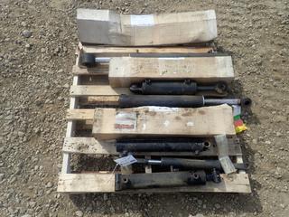 Qty Of Assorted Hydraulic Cylinders *Note: Working Condition Unknown*