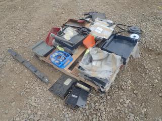 Qty Of Covers, Belts And Assorted Plate Tamper Parts