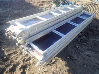 Qty Of Assorted 10ft X 20in Pieces Of Scaffold Deck