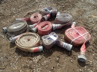 Qty Of (3) 4in And (5) 3in Discharge Hose