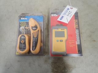 Ideal Circuit Breaker Finder C/w UEI EM150 Manometer