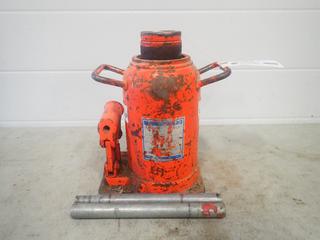 Jet 60-Ton Hydraulic Bottle Jack