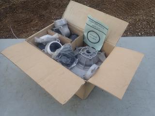 Qty Of Engine Pump Parts, Suction Strainers, Gasket O-Rings And Assorted Supplies