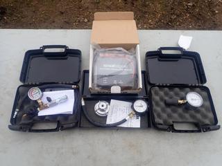 (1) Kohler EnginesRectifier/Regulator Tester C/w (1) Oil Pressure Tester, (1) Cylinder Compression Tester And (1) Vacuum Pressure Tester