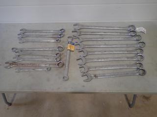 Qty Of Assorted Size Wrenches