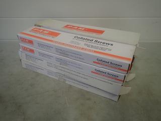 Qty Of Assorted 8 X 1 1/2in, #7 X 1in, #6 X 1 1/4in And 8 X 1 3/4in Screws