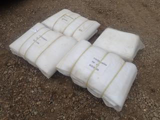 Qty Of (3) 12 X 12 Insulated Tarp Covers C/w (1) Unknown Size Tarp